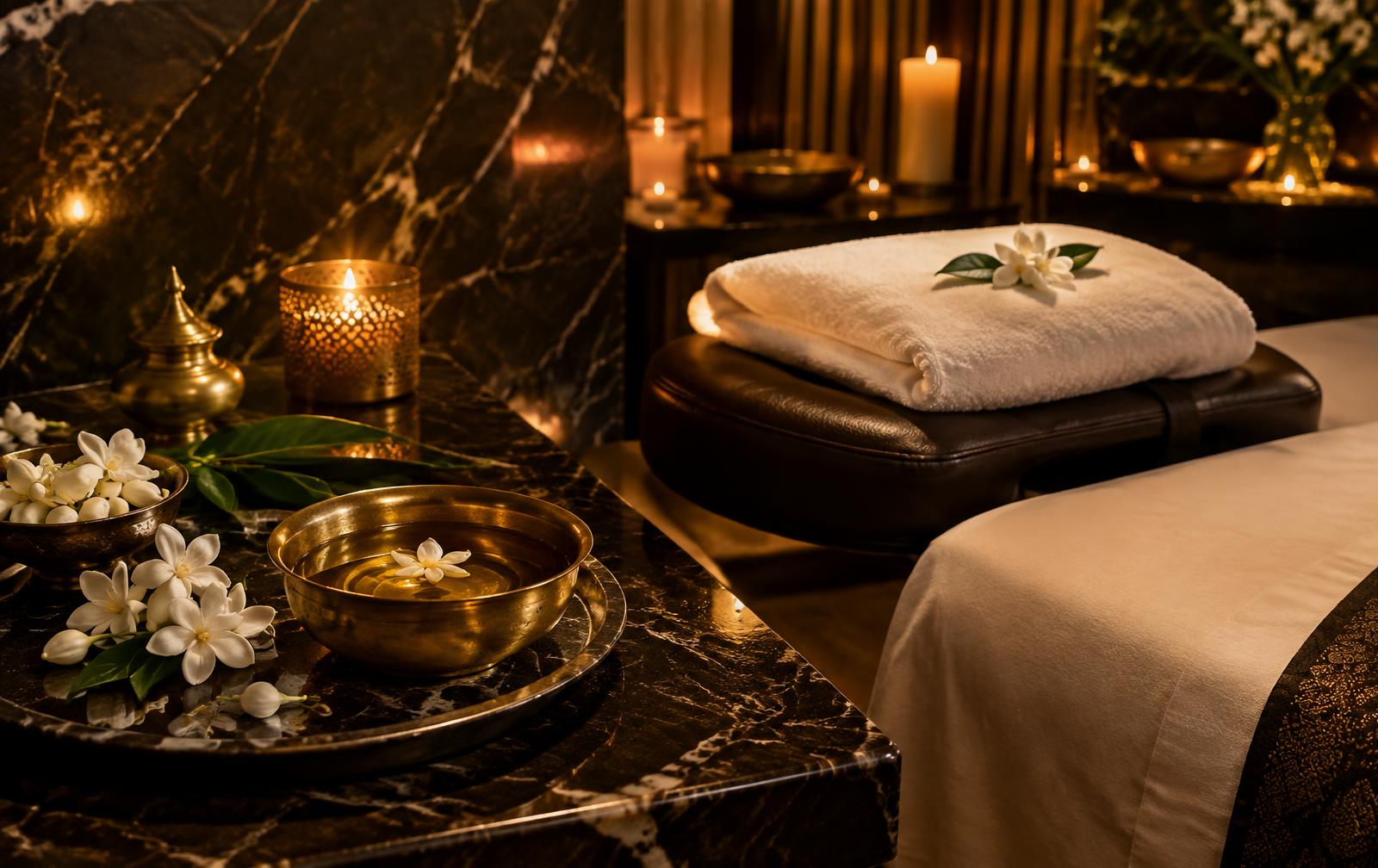 Head Massage home service in Bhubaneswar – spa setup